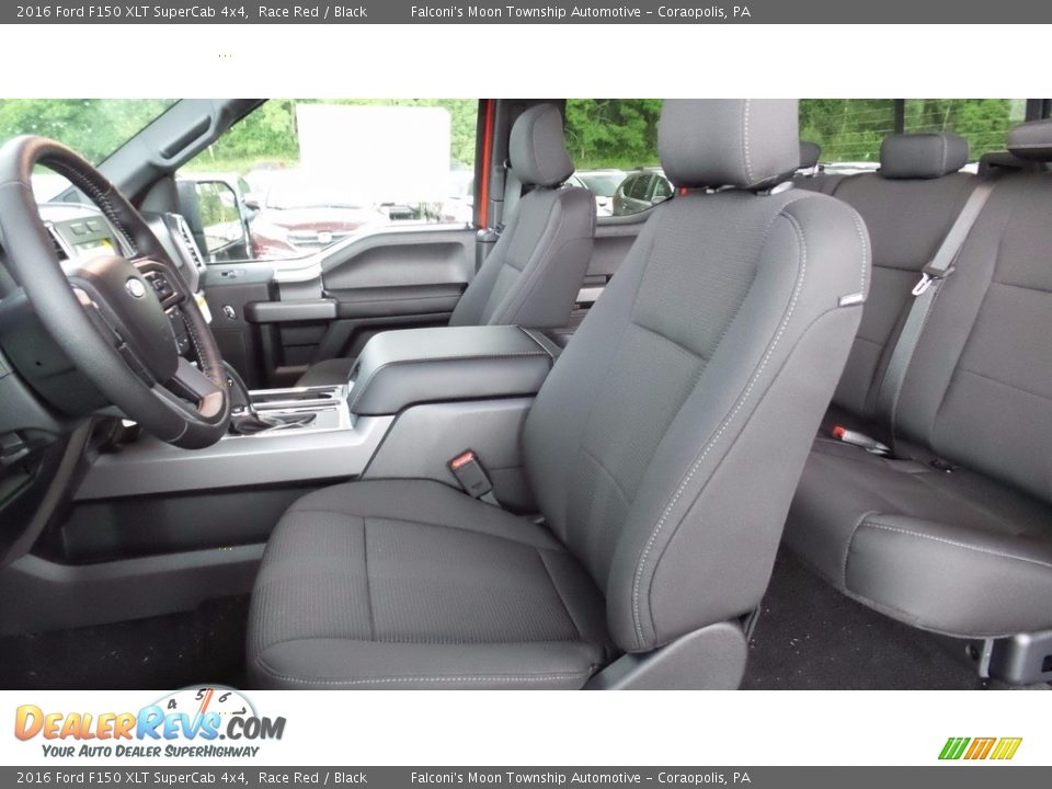 2016 Ford F150 XLT SuperCab 4x4 Race Red / Black Photo #12