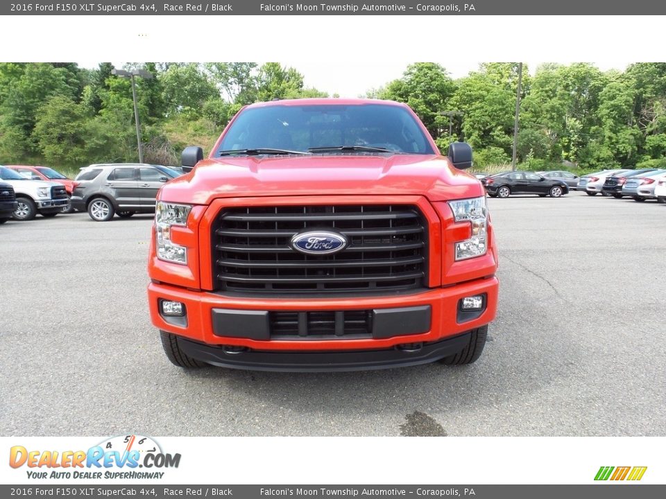 2016 Ford F150 XLT SuperCab 4x4 Race Red / Black Photo #2