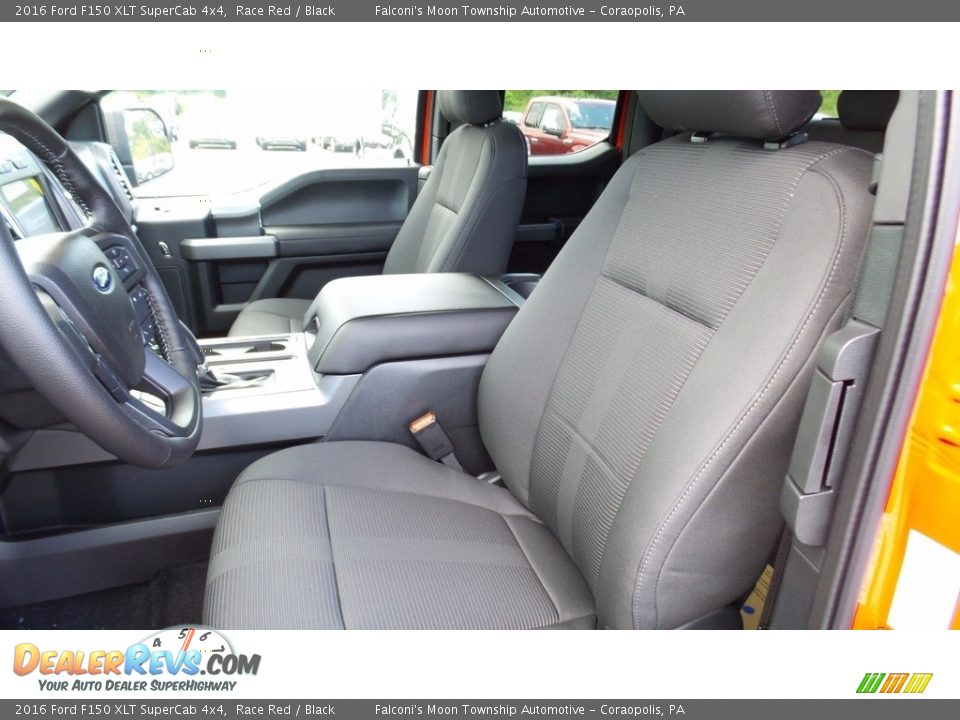 2016 Ford F150 XLT SuperCab 4x4 Race Red / Black Photo #10