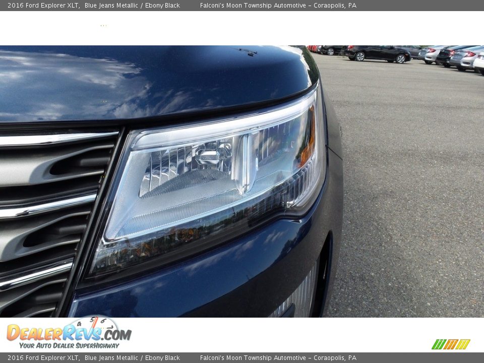2016 Ford Explorer XLT Blue Jeans Metallic / Ebony Black Photo #3