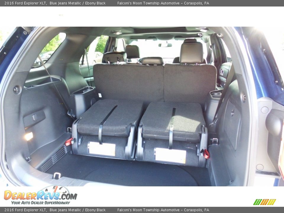 2016 Ford Explorer XLT Blue Jeans Metallic / Ebony Black Photo #7
