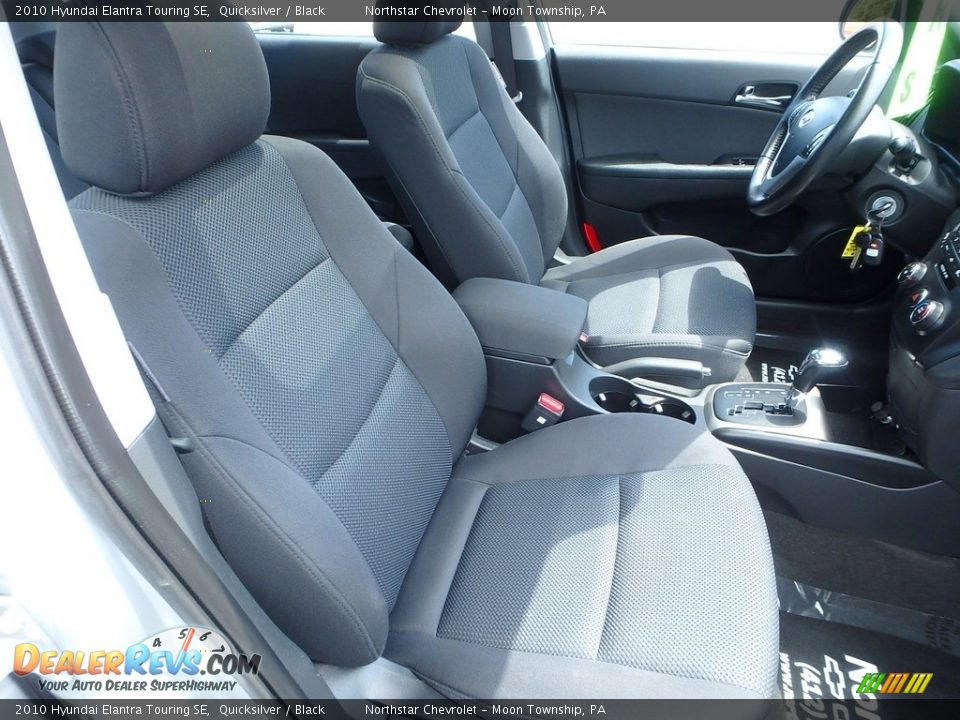 2010 Hyundai Elantra Touring SE Quicksilver / Black Photo #15