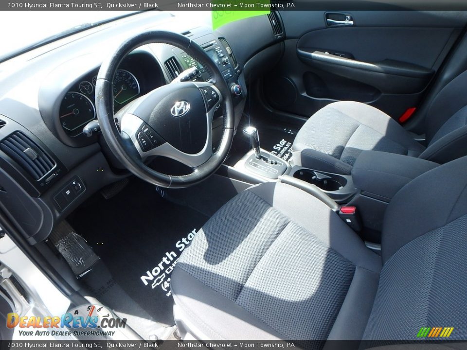 2010 Hyundai Elantra Touring SE Quicksilver / Black Photo #25