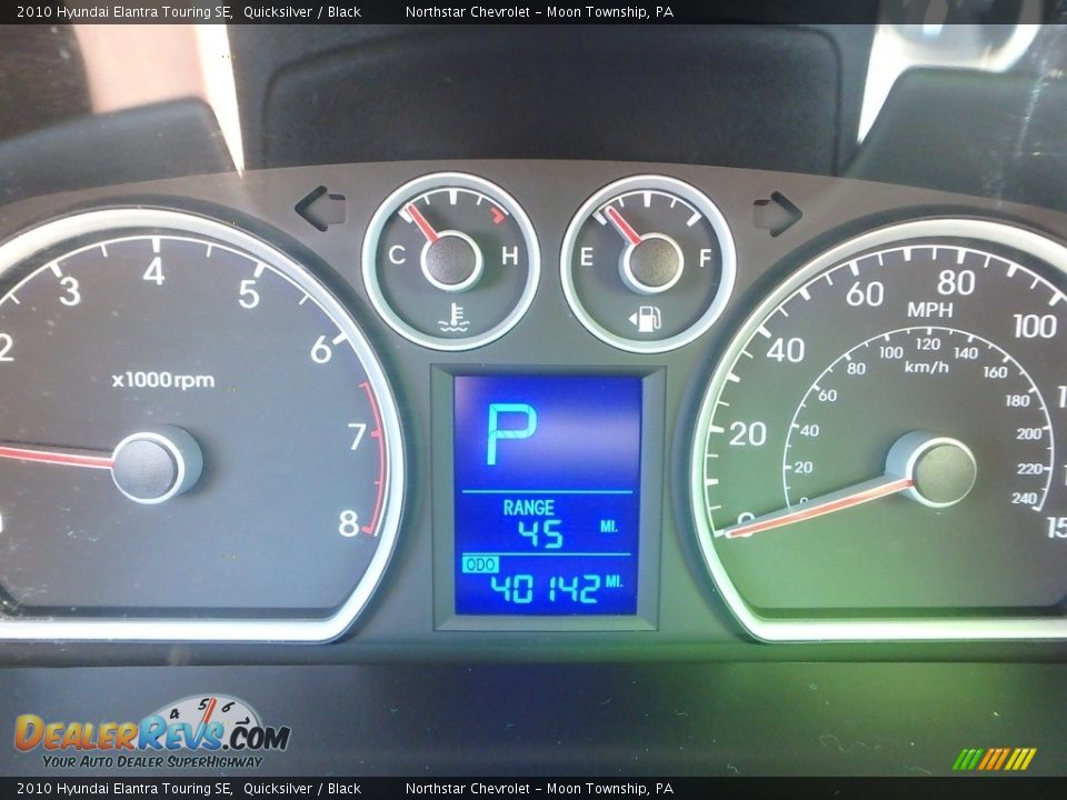2010 Hyundai Elantra Touring SE Quicksilver / Black Photo #30