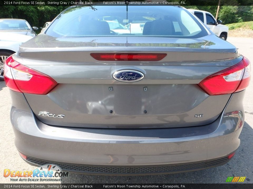 2014 Ford Focus SE Sedan Sterling Gray / Charcoal Black Photo #3