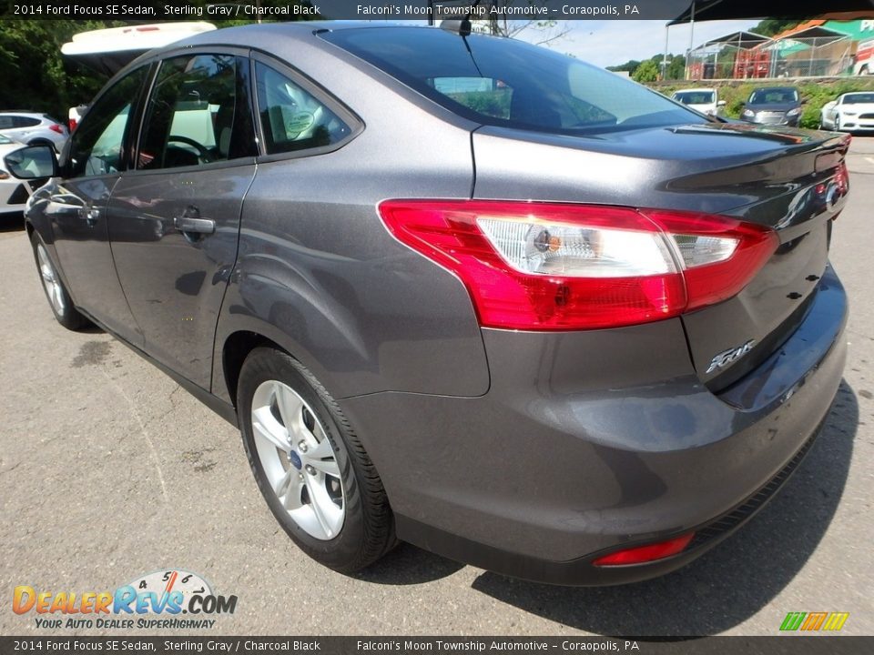 2014 Ford Focus SE Sedan Sterling Gray / Charcoal Black Photo #5