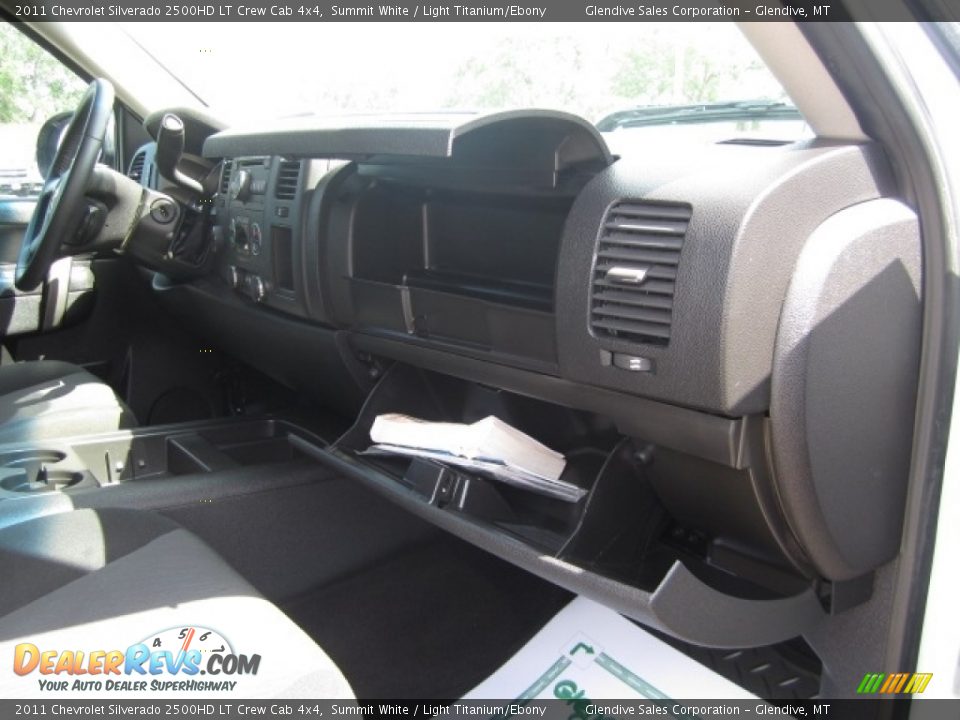 2011 Chevrolet Silverado 2500HD LT Crew Cab 4x4 Summit White / Light Titanium/Ebony Photo #23