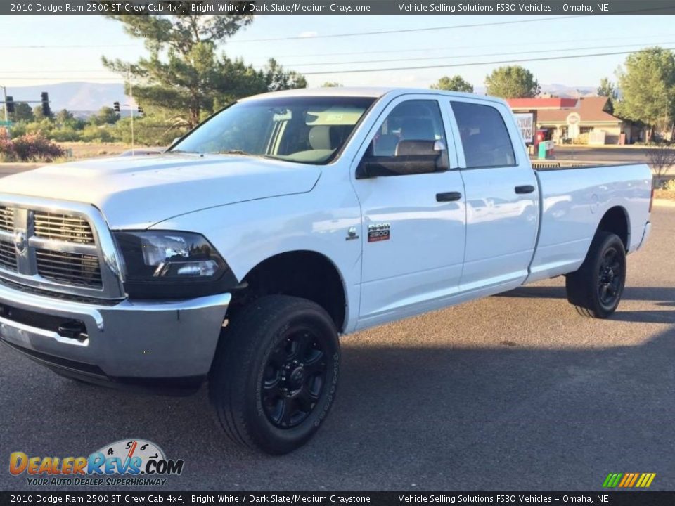 2010 Dodge Ram 2500 ST Crew Cab 4x4 Bright White / Dark Slate/Medium Graystone Photo #1