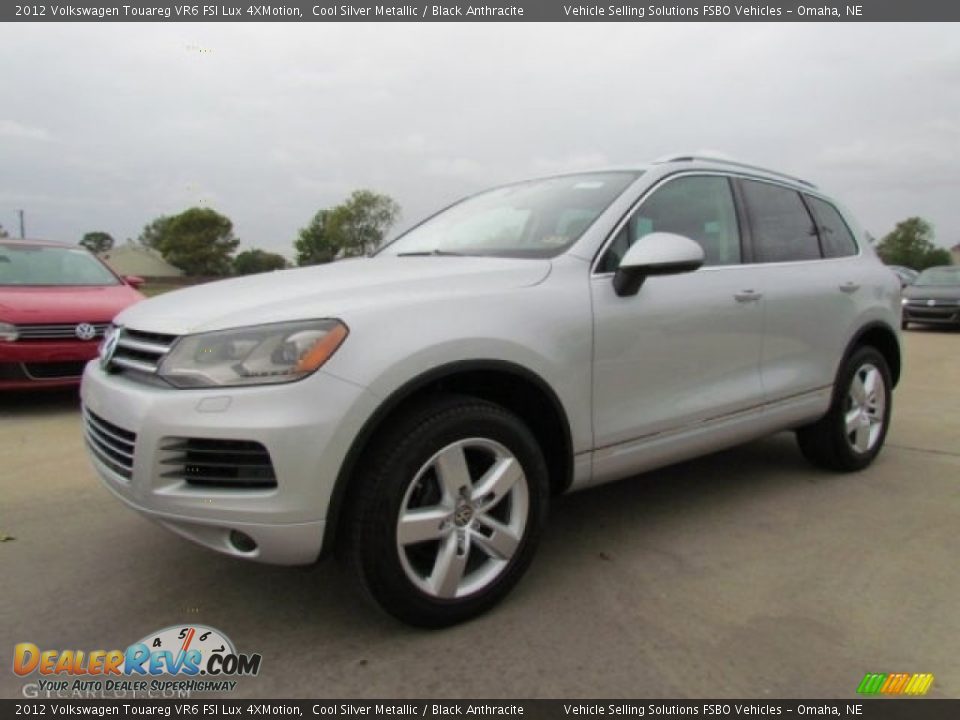 2012 Volkswagen Touareg VR6 FSI Lux 4XMotion Cool Silver Metallic / Black Anthracite Photo #1