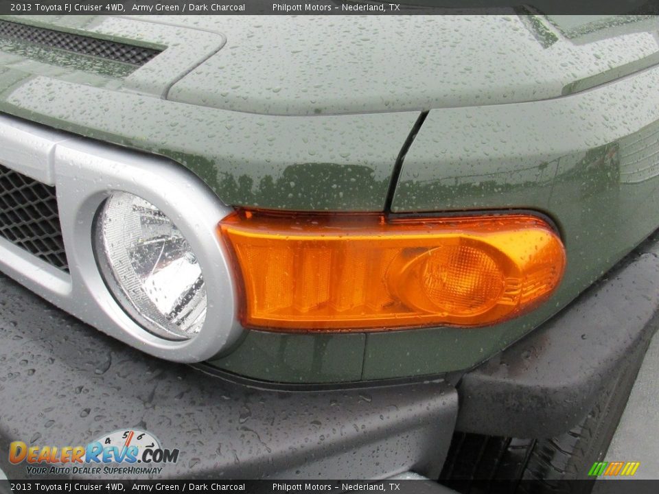 2013 Toyota FJ Cruiser 4WD Army Green / Dark Charcoal Photo #6