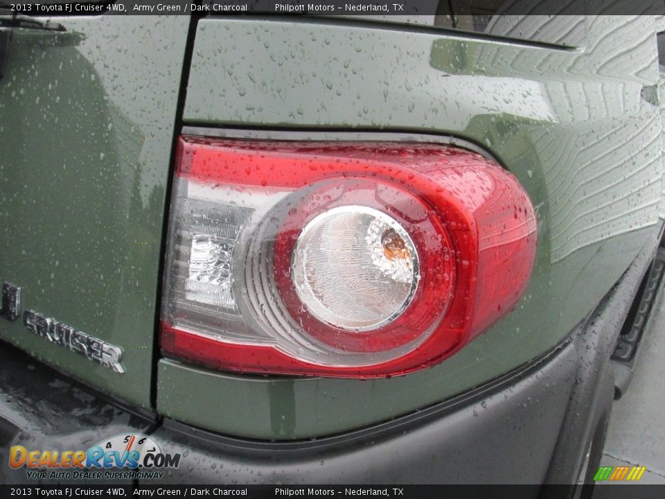 2013 Toyota FJ Cruiser 4WD Army Green / Dark Charcoal Photo #11