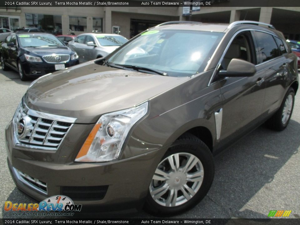 2014 Cadillac SRX Luxury Terra Mocha Metallic / Shale/Brownstone Photo #2