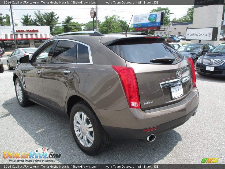 2014 Cadillac SRX Luxury Terra Mocha Metallic / Shale/Brownstone Photo #4