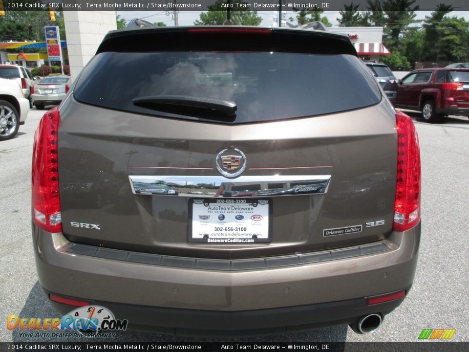 2014 Cadillac SRX Luxury Terra Mocha Metallic / Shale/Brownstone Photo #5