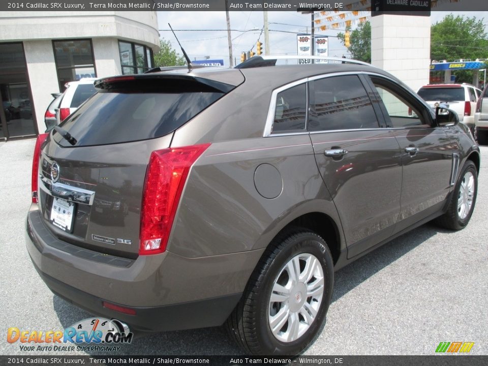 2014 Cadillac SRX Luxury Terra Mocha Metallic / Shale/Brownstone Photo #6