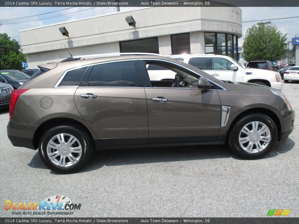 2014 Cadillac SRX Luxury Terra Mocha Metallic / Shale/Brownstone Photo #7