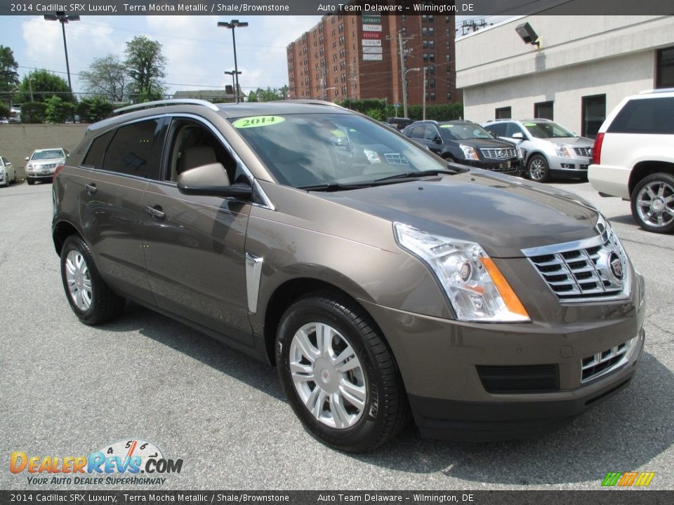2014 Cadillac SRX Luxury Terra Mocha Metallic / Shale/Brownstone Photo #8