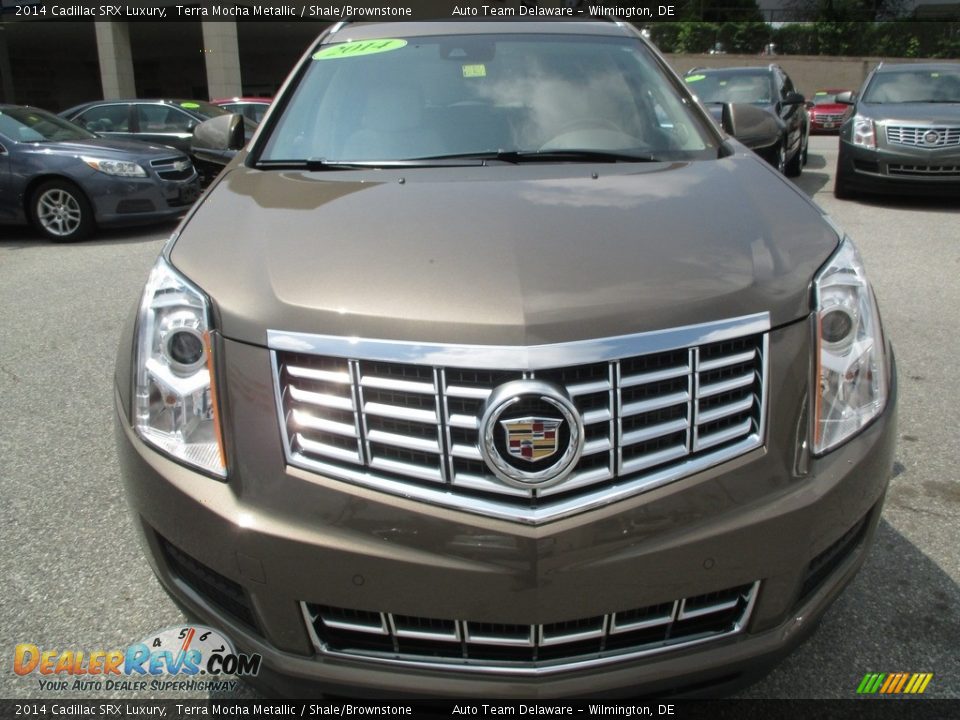 2014 Cadillac SRX Luxury Terra Mocha Metallic / Shale/Brownstone Photo #9