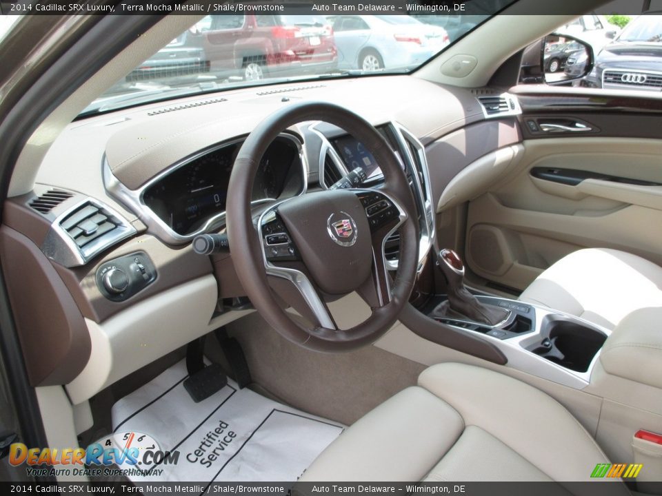2014 Cadillac SRX Luxury Terra Mocha Metallic / Shale/Brownstone Photo #11