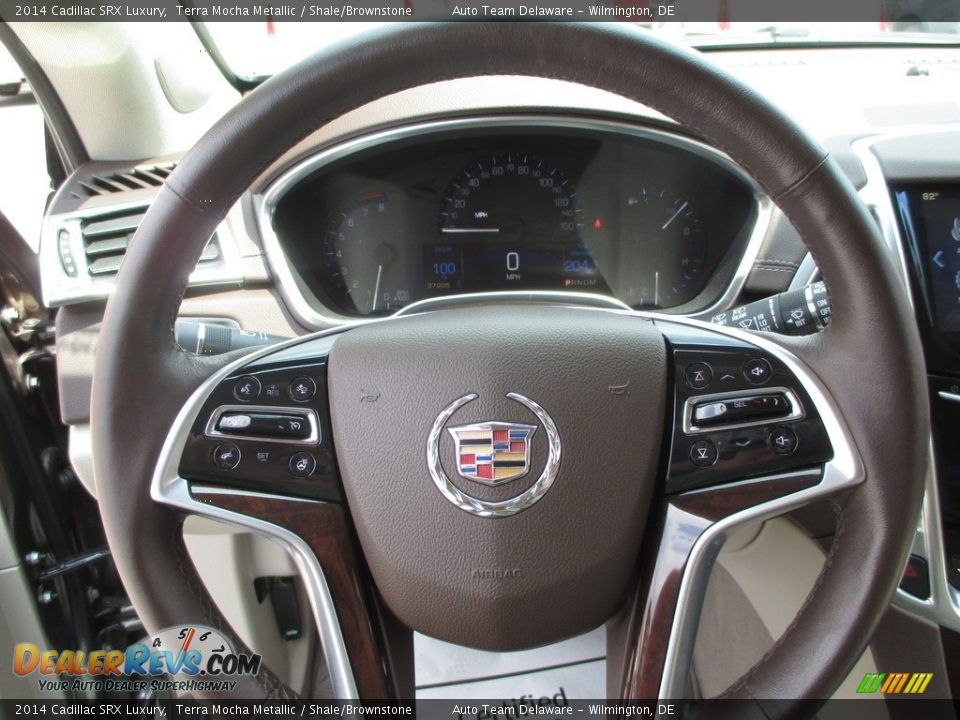 2014 Cadillac SRX Luxury Terra Mocha Metallic / Shale/Brownstone Photo #12