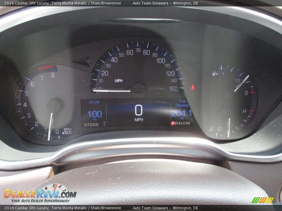 2014 Cadillac SRX Luxury Terra Mocha Metallic / Shale/Brownstone Photo #18