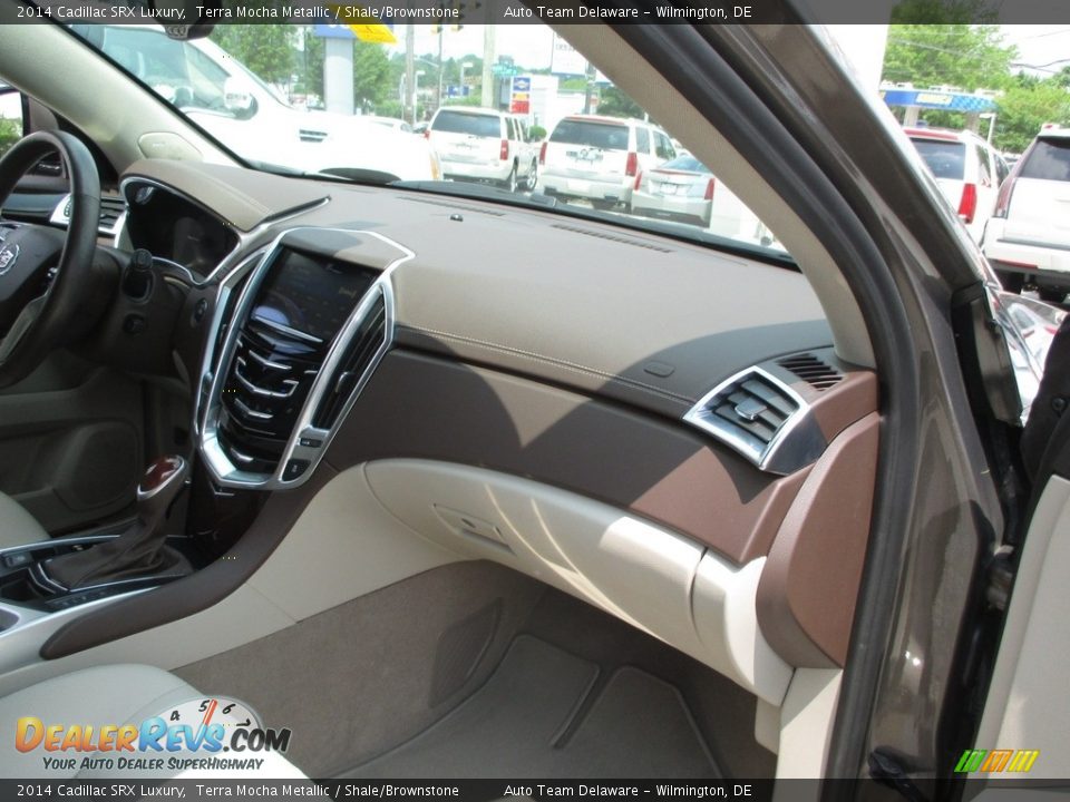 2014 Cadillac SRX Luxury Terra Mocha Metallic / Shale/Brownstone Photo #24