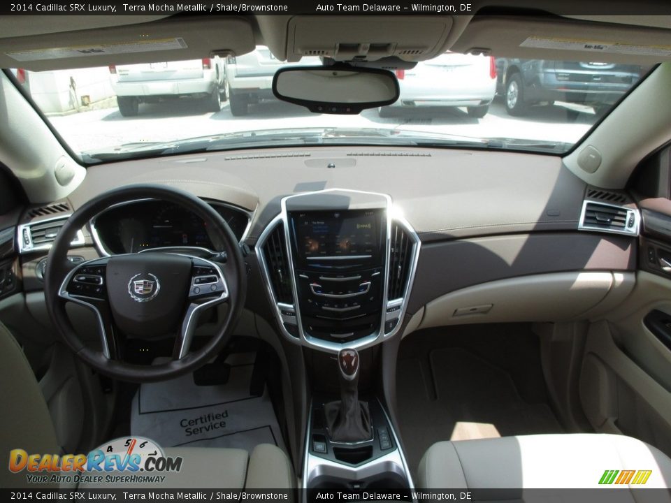 2014 Cadillac SRX Luxury Terra Mocha Metallic / Shale/Brownstone Photo #25