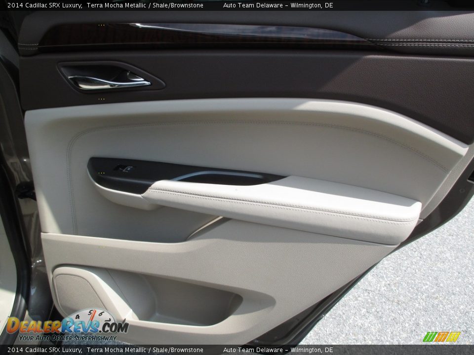 2014 Cadillac SRX Luxury Terra Mocha Metallic / Shale/Brownstone Photo #28