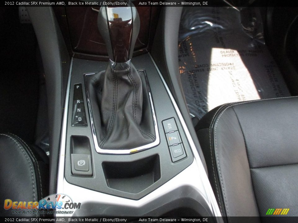 2012 Cadillac SRX Premium AWD Black Ice Metallic / Ebony/Ebony Photo #17