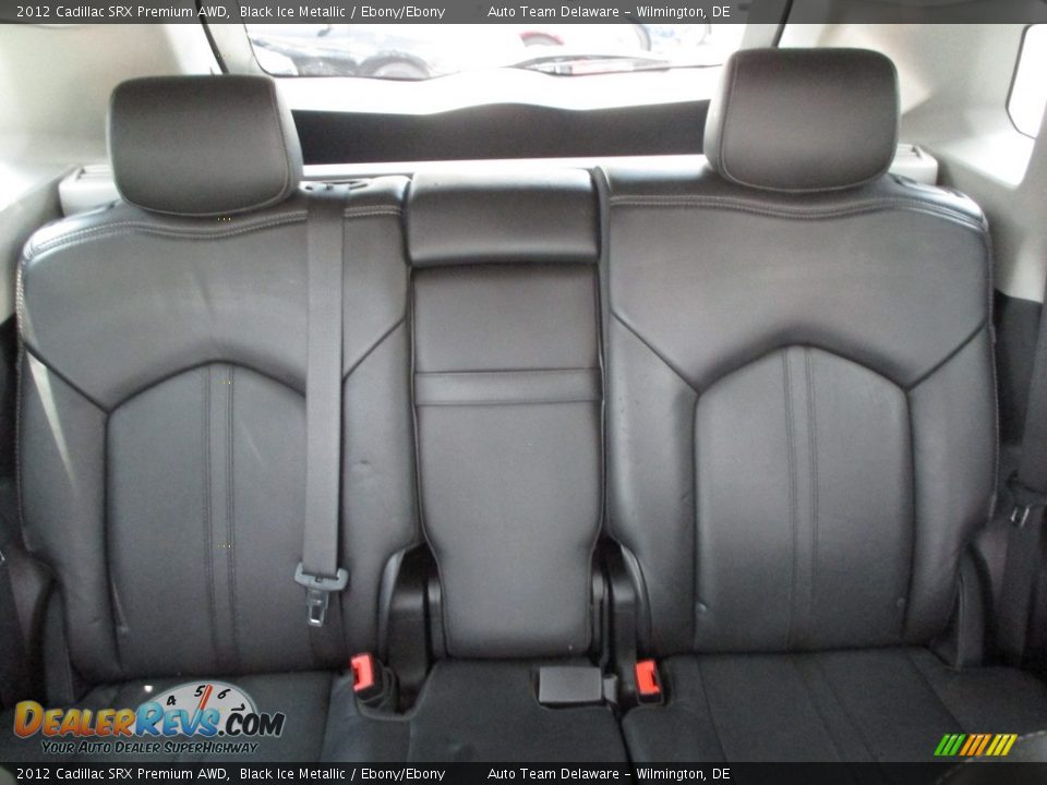 2012 Cadillac SRX Premium AWD Black Ice Metallic / Ebony/Ebony Photo #19