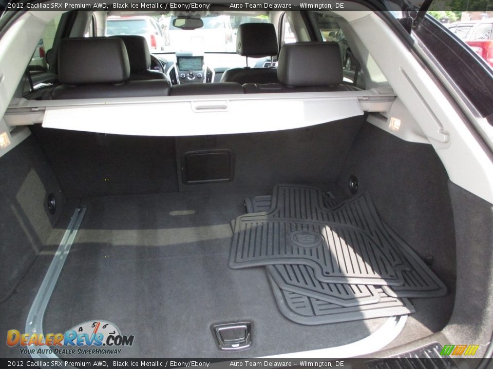 2012 Cadillac SRX Premium AWD Black Ice Metallic / Ebony/Ebony Photo #32