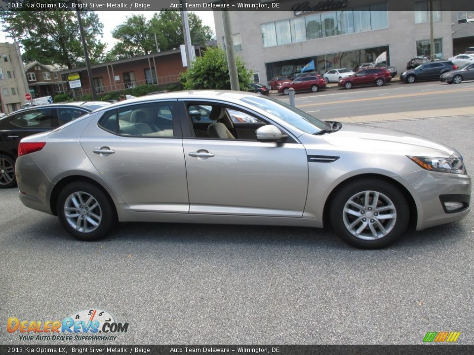 2013 Kia Optima LX Bright Silver Metallic / Beige Photo #7