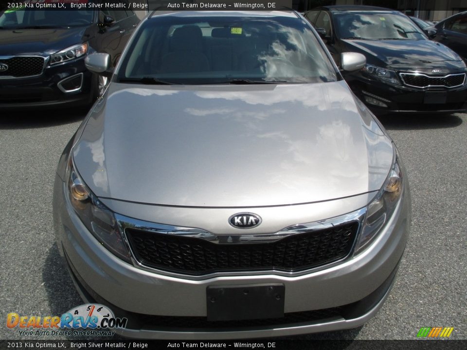 2013 Kia Optima LX Bright Silver Metallic / Beige Photo #9
