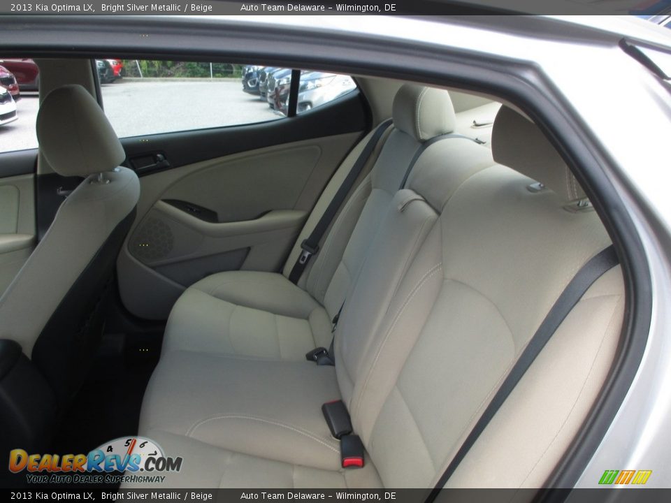 2013 Kia Optima LX Bright Silver Metallic / Beige Photo #17