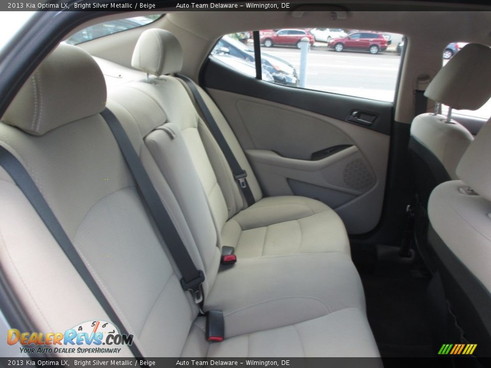 2013 Kia Optima LX Bright Silver Metallic / Beige Photo #19