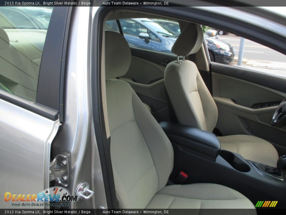 2013 Kia Optima LX Bright Silver Metallic / Beige Photo #20