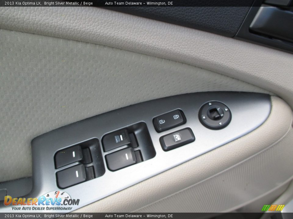 2013 Kia Optima LX Bright Silver Metallic / Beige Photo #24