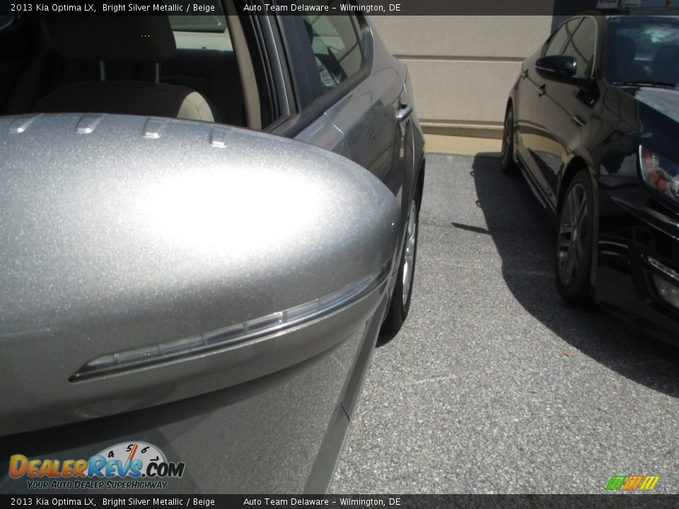 2013 Kia Optima LX Bright Silver Metallic / Beige Photo #34