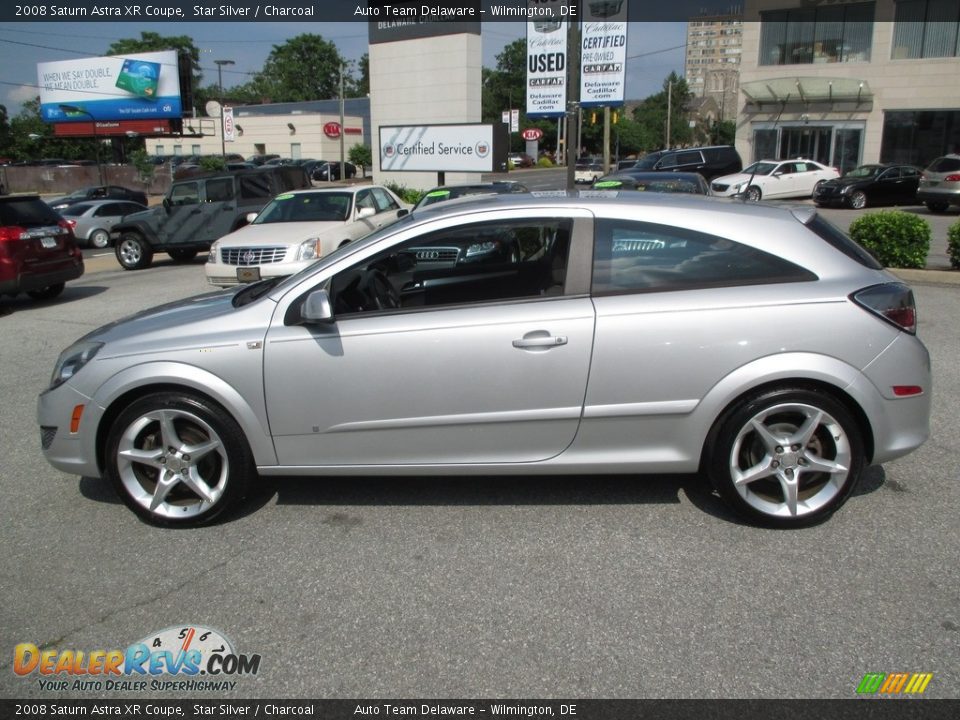 2008 Saturn Astra XR Coupe Star Silver / Charcoal Photo #3
