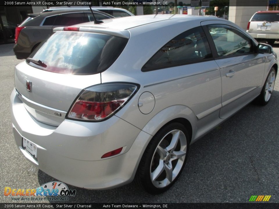2008 Saturn Astra XR Coupe Star Silver / Charcoal Photo #6