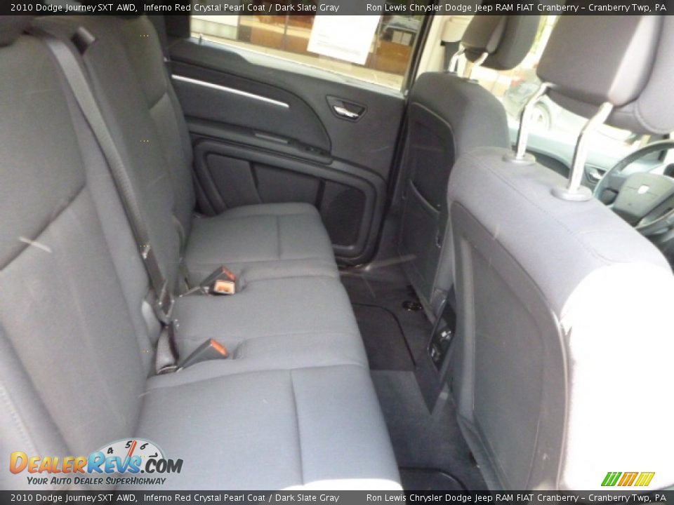 2010 Dodge Journey SXT AWD Inferno Red Crystal Pearl Coat / Dark Slate Gray Photo #4