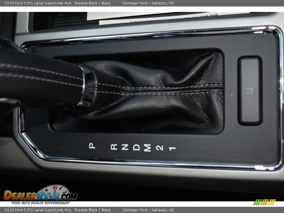 2016 Ford F150 Lariat SuperCrew 4x4 Shadow Black / Black Photo #19