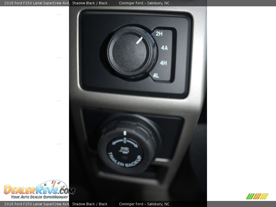 2016 Ford F150 Lariat SuperCrew 4x4 Shadow Black / Black Photo #21