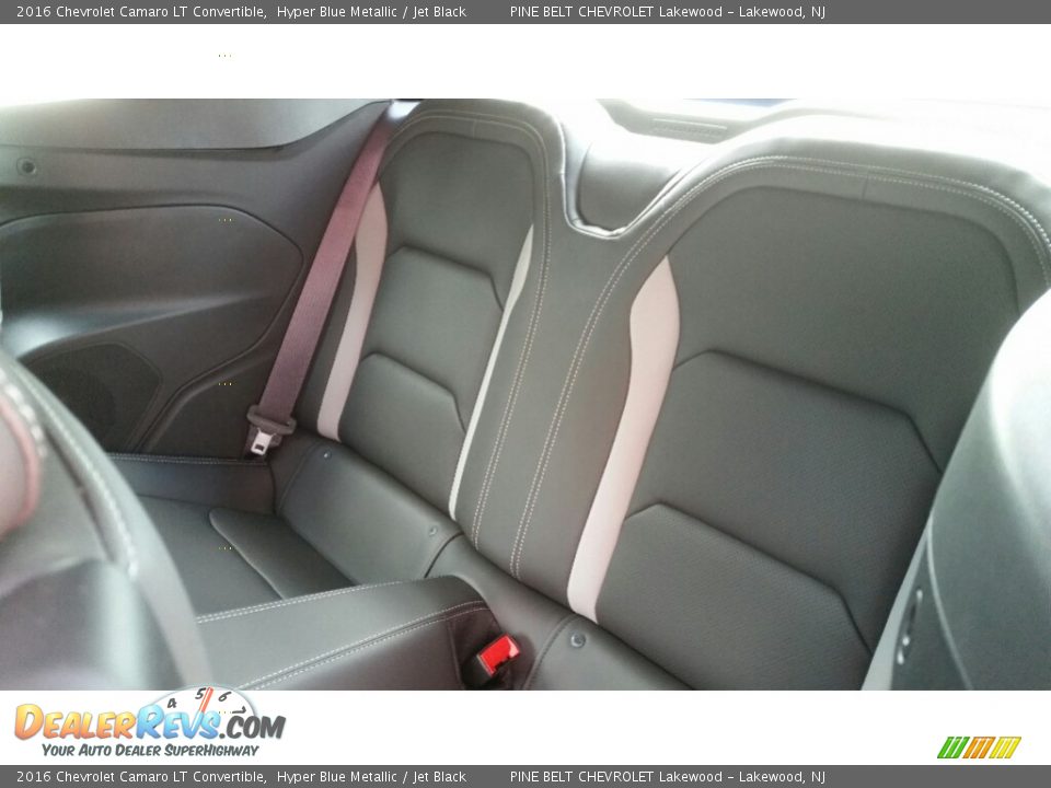 2016 Chevrolet Camaro LT Convertible Hyper Blue Metallic / Jet Black Photo #6