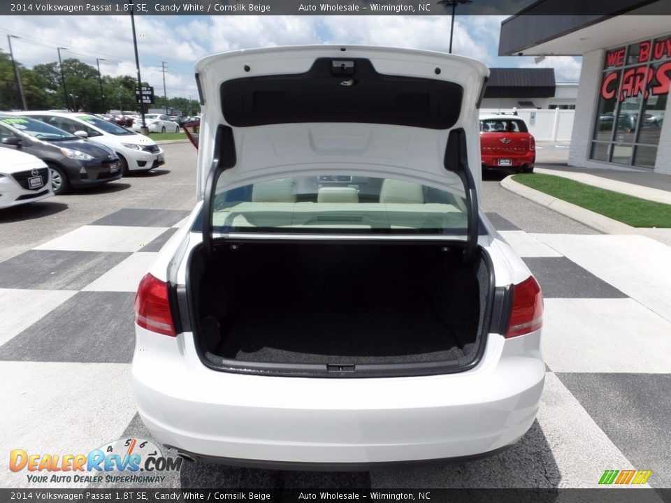 2014 Volkswagen Passat 1.8T SE Candy White / Cornsilk Beige Photo #5