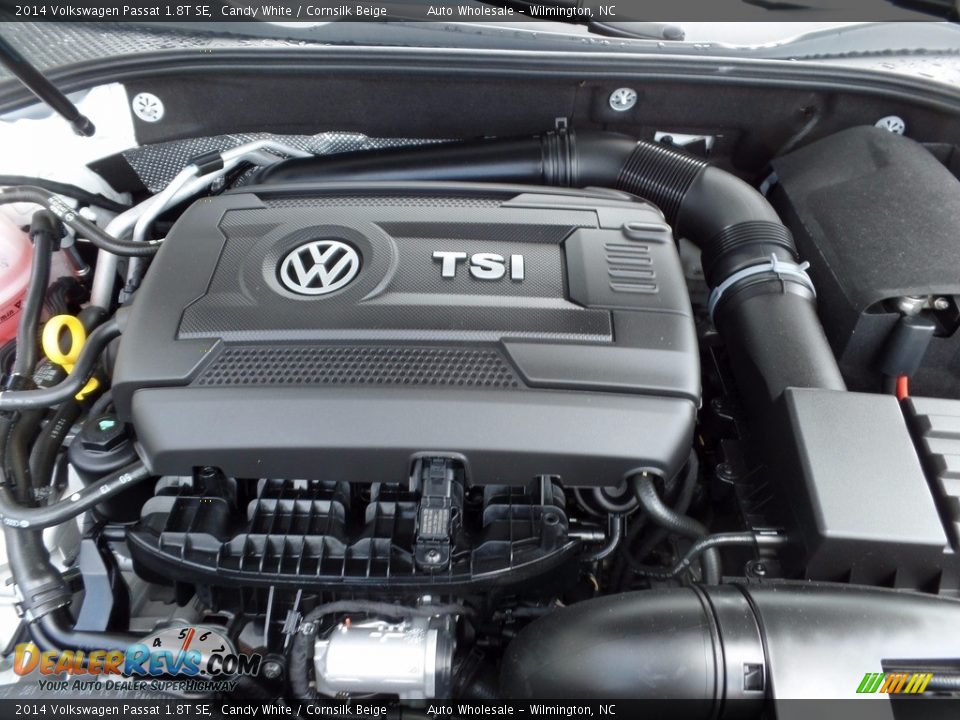 2014 Volkswagen Passat 1.8T SE Candy White / Cornsilk Beige Photo #6