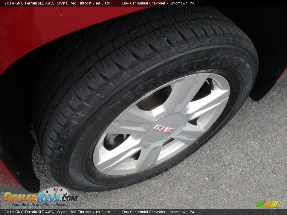 2014 GMC Terrain SLE AWD Crystal Red Tintcoat / Jet Black Photo #16