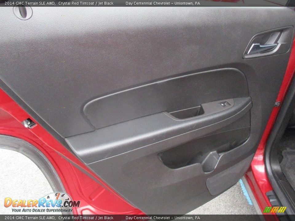 2014 GMC Terrain SLE AWD Crystal Red Tintcoat / Jet Black Photo #22