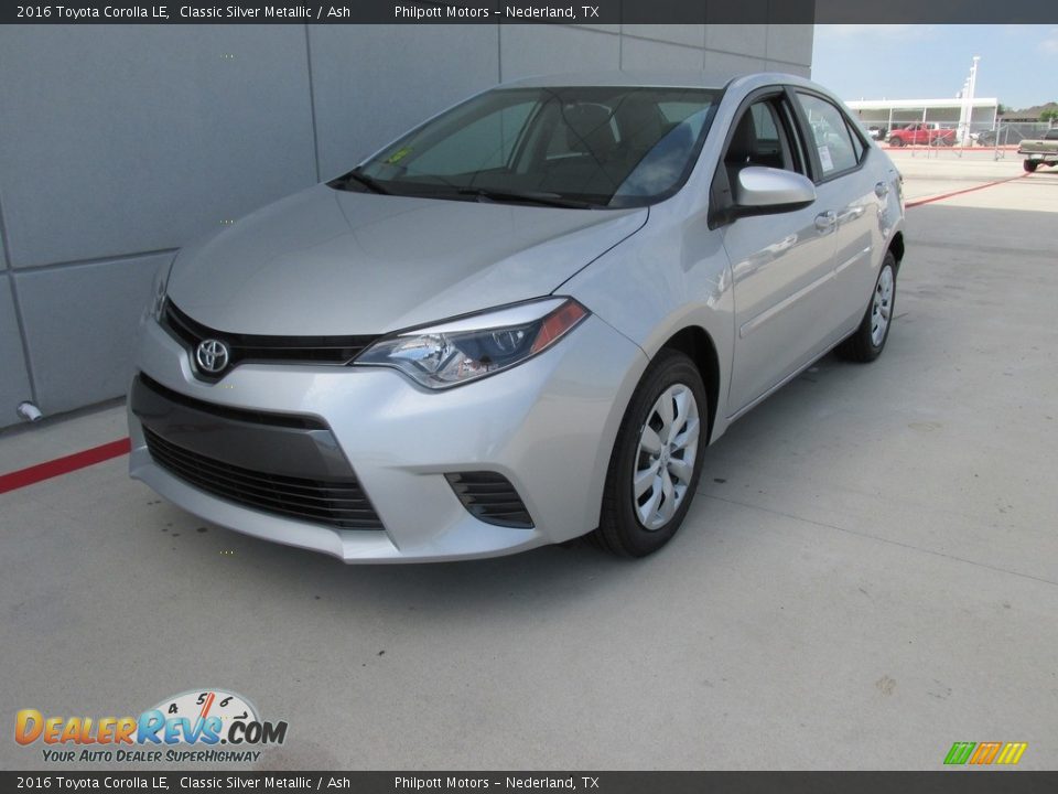 2016 Toyota Corolla LE Classic Silver Metallic / Ash Photo #7