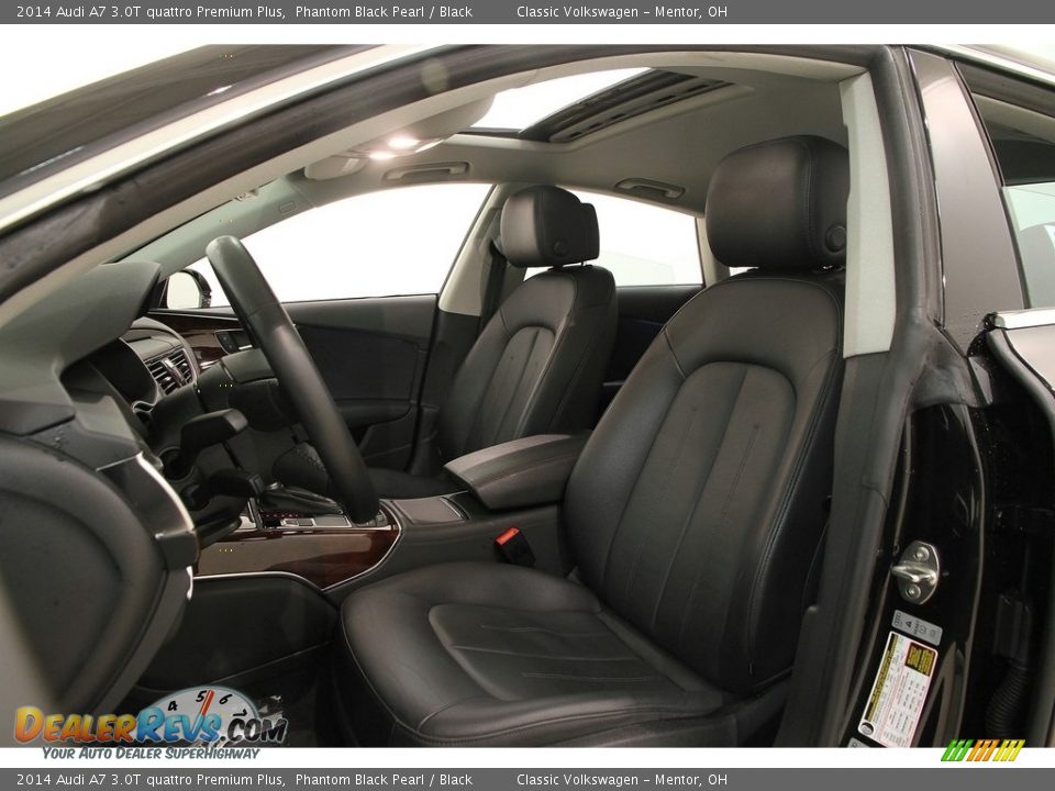 2014 Audi A7 3.0T quattro Premium Plus Phantom Black Pearl / Black Photo #5